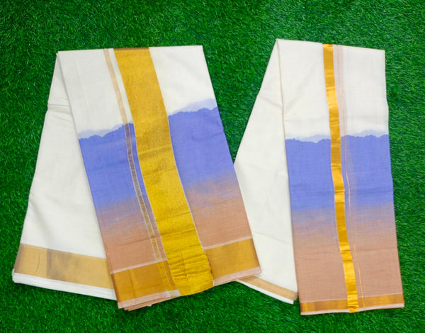 Tie and Dye Mulitcolor Dhoti